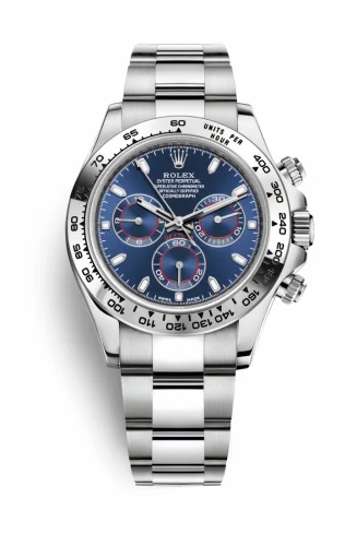 Rolex Cosmograph Daytona White Gold / Blue 116509-0071 (m116509-0071)